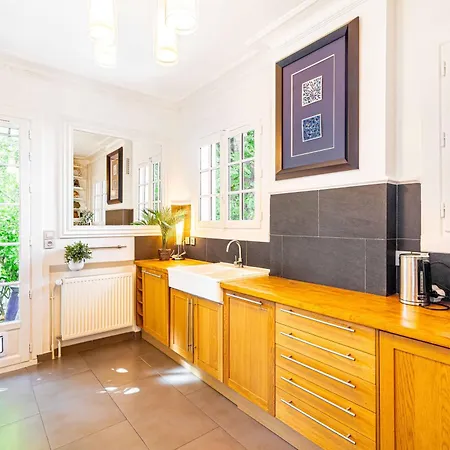 Grand & Classy Apartment With Private Garden, Villa Des Ammonites Meudon Extérieur photo